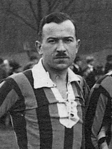 Otto Reiser, Ausschnitt aus einem Mannschaftsbild des FC Phönix, um 1912, Stadtarchiv Karlsruhe 8/SpoA 547.