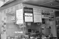 Schaufenster des Musikhauses Schlaile, Kaiserstraße 175, 1962, Stadtarchiv Karlsruhe 8/BA Bildstelle I 846/22.