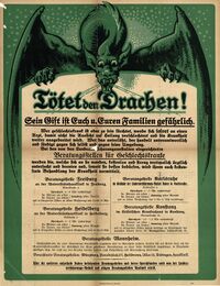 Plakat der Landesversicherungsanstalt Baden, 1928, Stadtarchiv Karlsruhe 8/PBS X 9651.