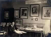 Werner Kremser, Leiter des Scheffelmuseums, um 1920, Stadtarchiv Karlsruhe 8/PBS oIII 413.